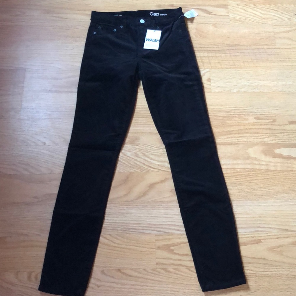 NET black corduroy GAP pants 27r